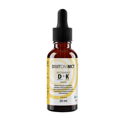 DWITON D3 4000 IU + K2 MK-7 | krople | 20 ml |EKOTOTU