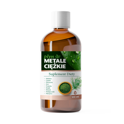 METALE CIĘŻKIE 100ml | Kolendra Czystek Pokrzywa | 9 Naturalnych Ziół