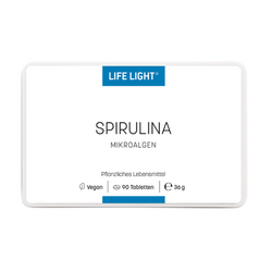 Spirulina 90 Tabletek | LIFE LIGHT | Tajwańska Spirulina Platensis