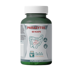PARAZYTEK 60 kapsułek | Zioła | Czosnek | Imbir | Dynia | Bez chemii