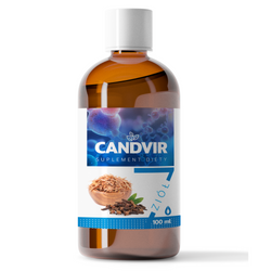 CANDVIR | Wyciąg roślinny 100 ml | Pau d’Arco, Brzoza, Szałwia | 7 Ziół