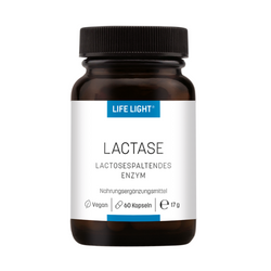 Laktaza 60 kapsułek  |Enzym Laktaza (5900 j. FCC*) | LIFE LIGHT