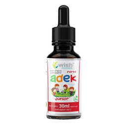 Naturalna Witamina ADEK A D3 E K2 MK-7 w Kroplach Junior | 30ml/900 kropli