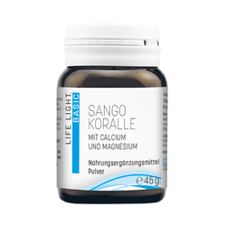Sango Koralle | Proszek 45 g | Wapń + Magnez | LIFE LIGHT