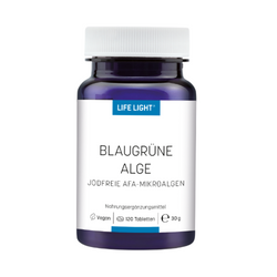 Niebieskozielone Algi | 120 Tabletek | Algi AFA | LIFE LIGHT