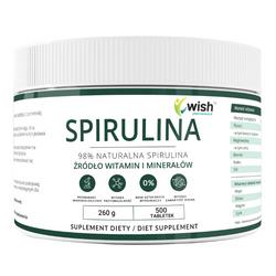 SPIRULINA PLATENSIS  500 Tabletek Algi Superfood Produkt Vege