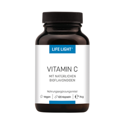 Witamina C z Bioflawonoidami | Camu Camu | 120 kapsułek | LIFE LIGHT
