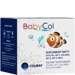 BabyCol 60 pastylek | Colway | Ksylitol Kolagen | Witaminy D + K + C 
