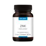 Cynk | 60 Kapsułek | Glukonian cynku | 15 mg | LIFE LIGHT