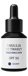 Emulsja do twarzy SPF 50 Colway