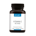 Witamina C Retard + Cynk | 60 kapsułek | LIFE LIGHT  